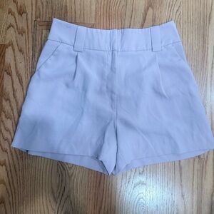 H&M High-Waist Blush Pink Tailored Women's Shorts